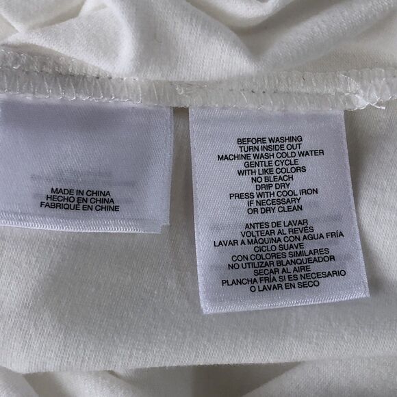 Anne Klein Women’s Scalloped Neck Tank Bright White Size Large NWT - Picture 4 of 15